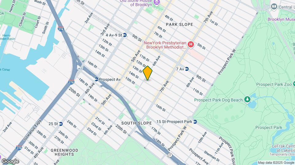 327 14th St Map and Location Details