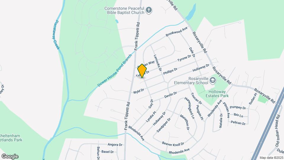 9803 Gay Dr Map and Location Details