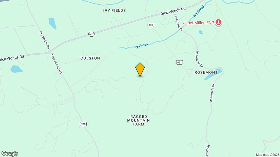 000 Ragged Mountain Dr Map and Location Details