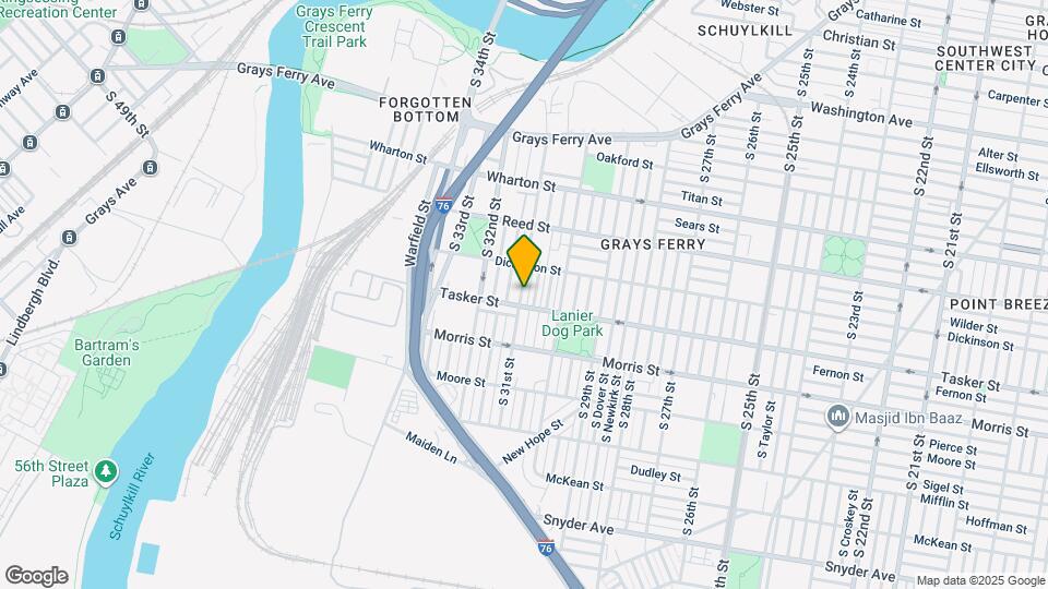 1537 S 31st St Map and Location Details