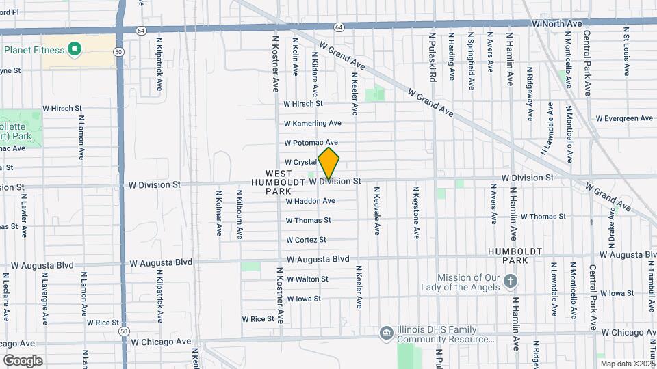 4245 W Division St Mapa y Detalles de la Ubicación
