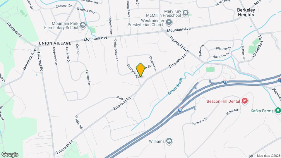 23 Old Farm Rd Map and Location Details