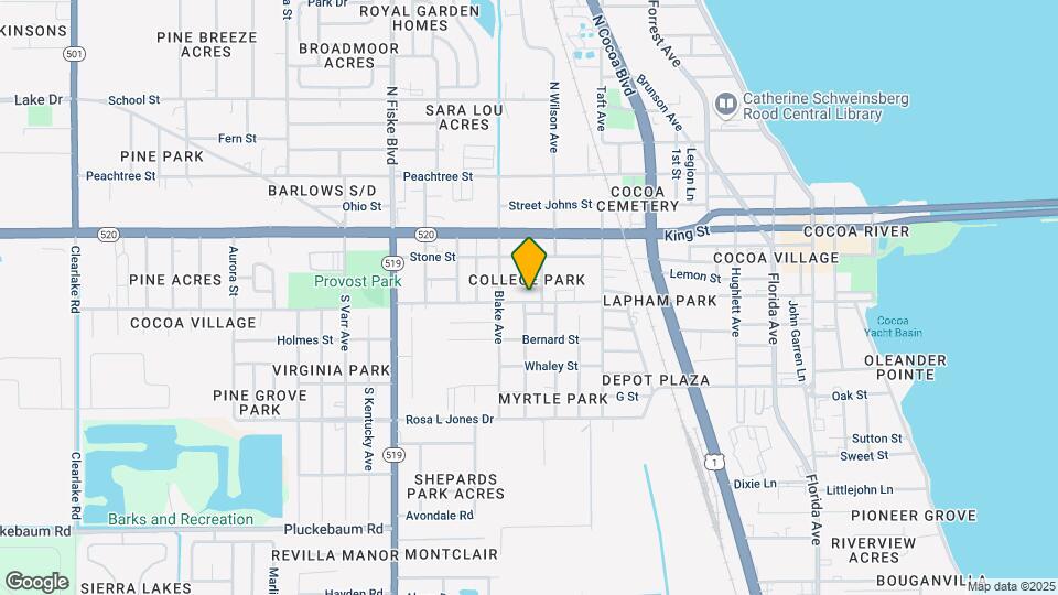 608-610 Barbara Jenkins St Mapa y Detalles de la Ubicación