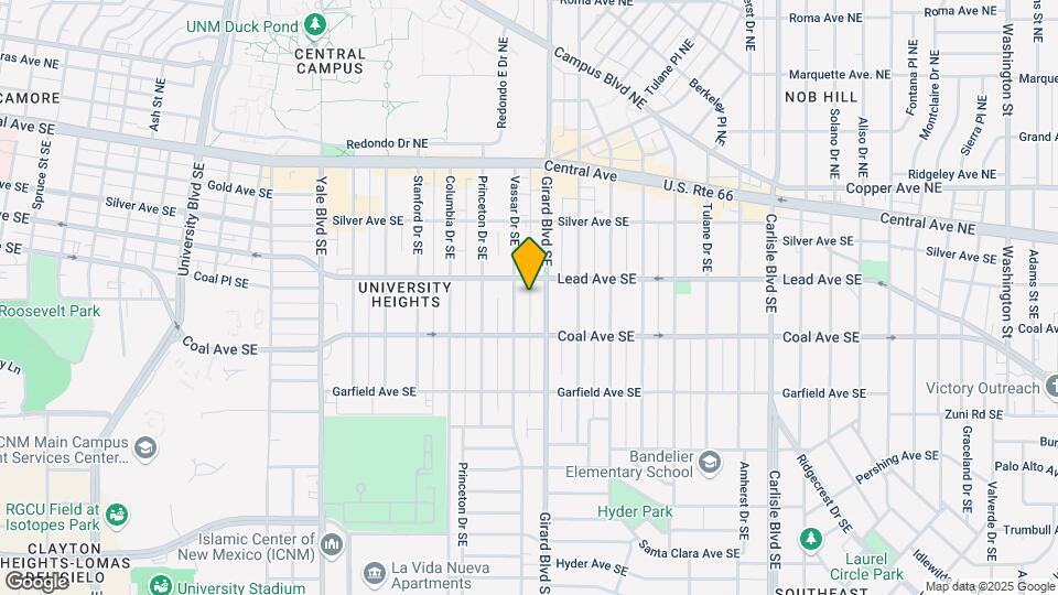 306 Vassar Dr SE Map and Location Details