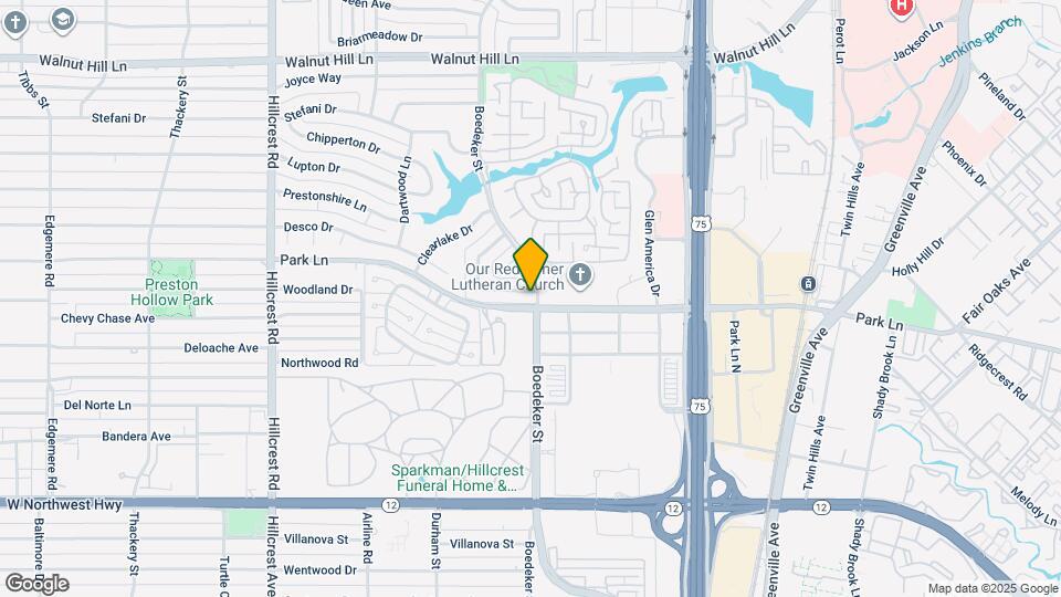 9003 Villa Park Cir Map and Location Details