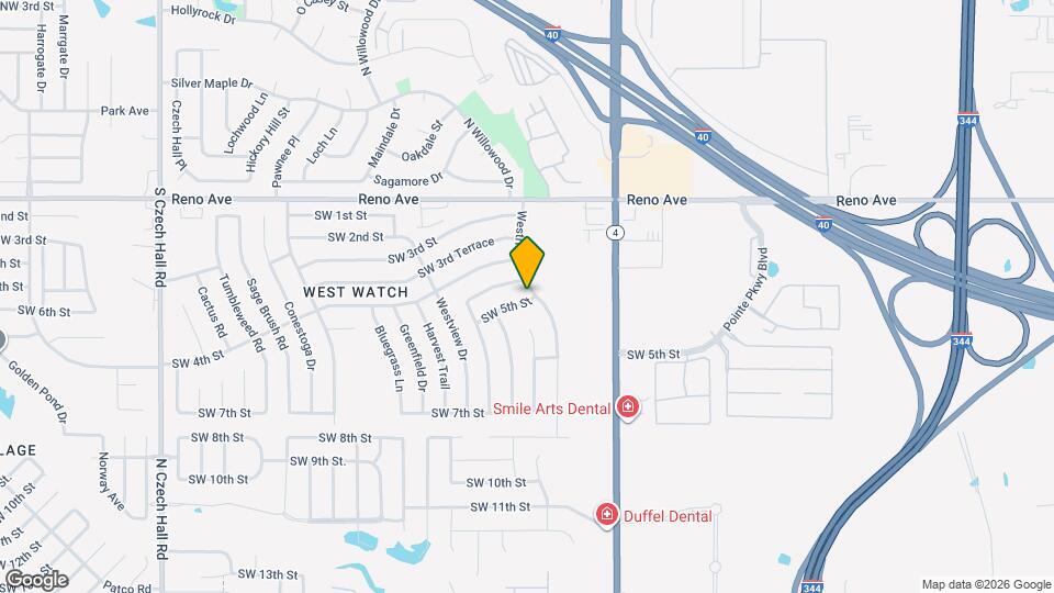 11601 SW 5th St Map and Location Details