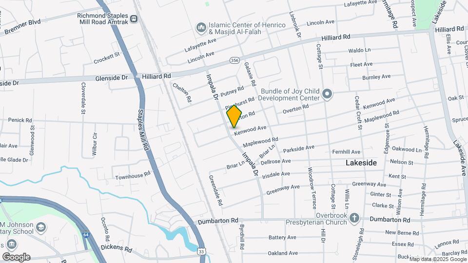 2922 Kenwood Ave Map and Location Details