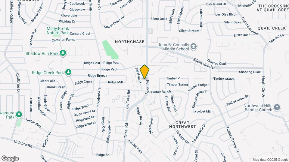 9103 Tezel Ct Map and Location Details