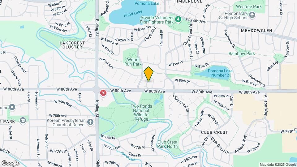 8020 Holland Ct Map and Location Details
