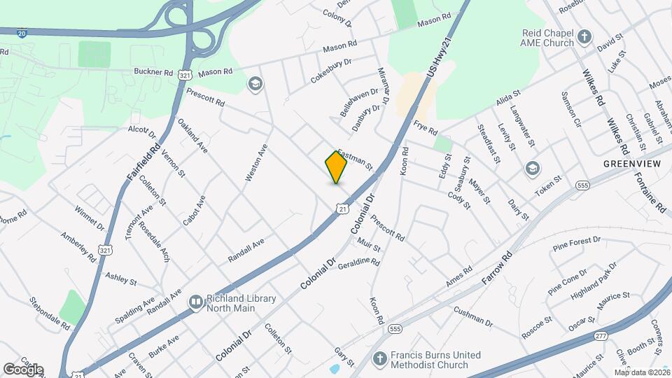 1063 Prescott Rd Map and Location Details