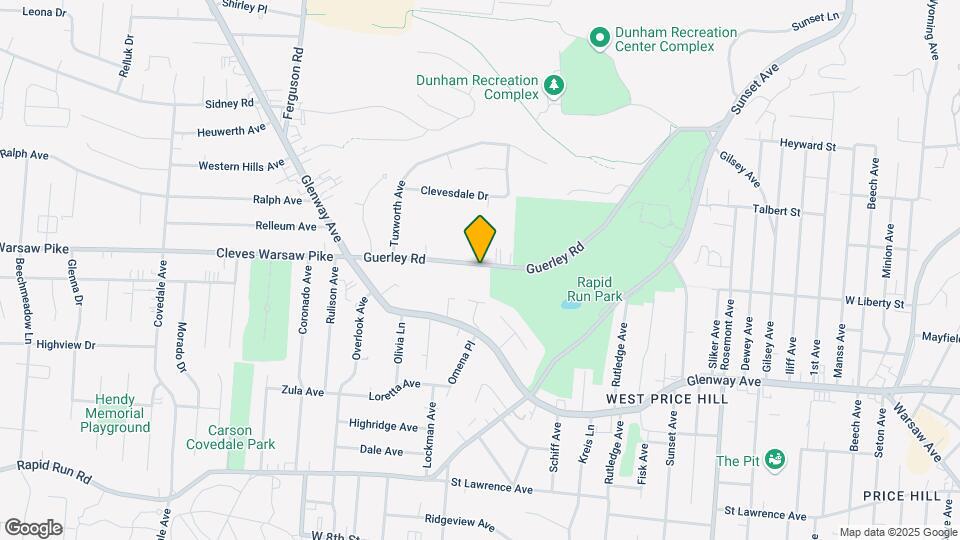 4705 Guerley Rd Mapa y Detalles de la Ubicación