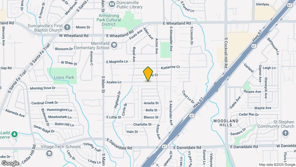 438 Azalea Ln Map and Location Details
