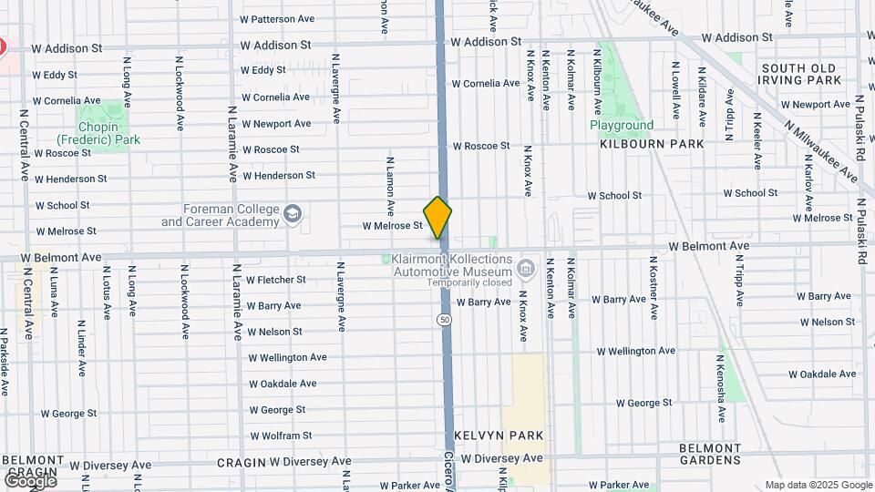 3200-3202 N Cicero Ave Map and Location Details
