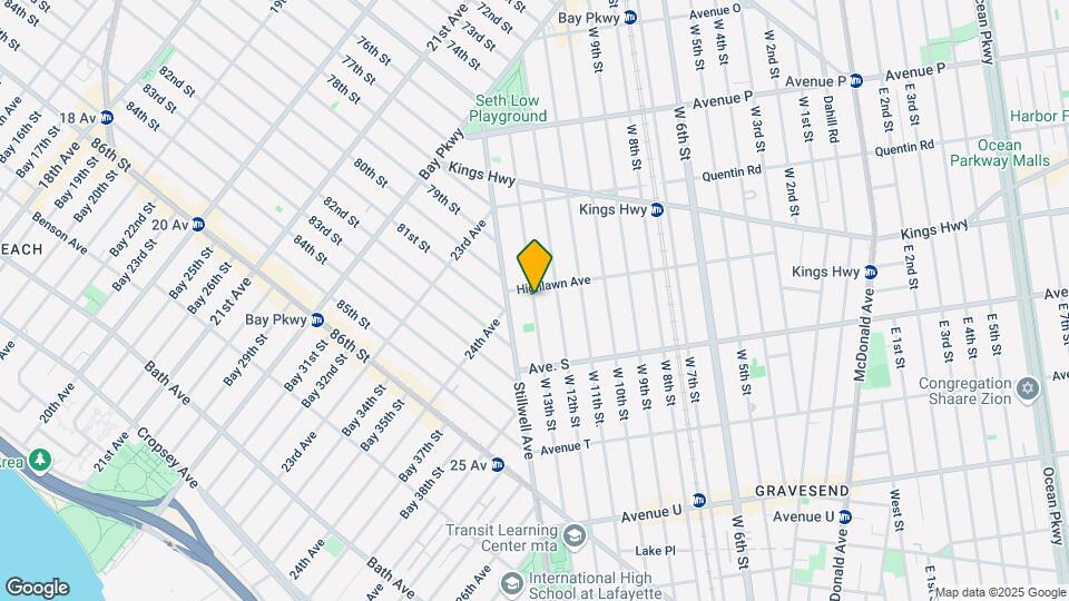 1813 W 13th St Map and Location Details