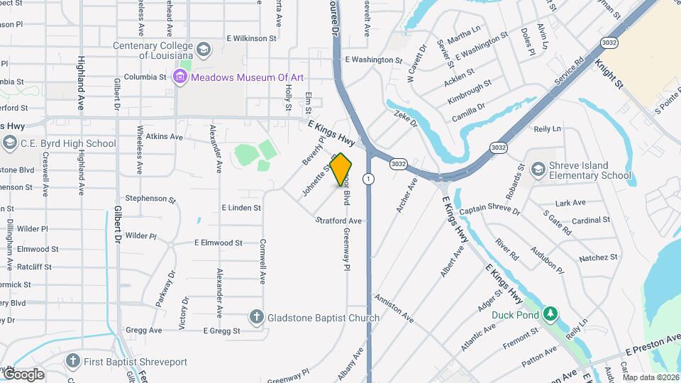 3432 Broadmoor Blvd Map and Location Details