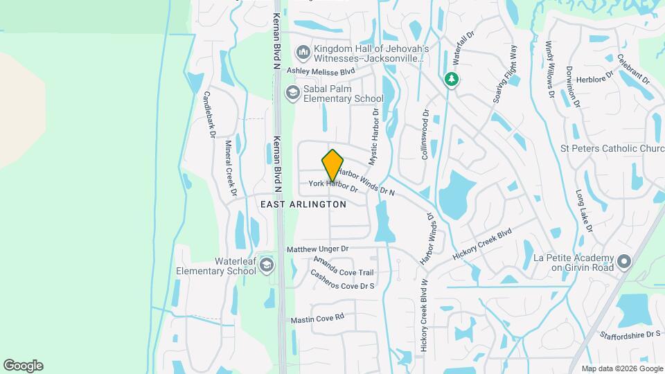 12330 York Harbor Dr Map and Location Details