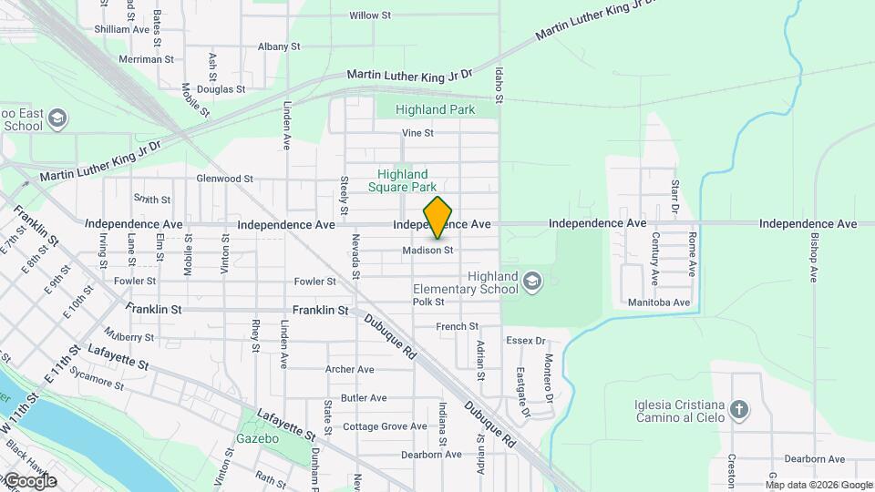 251 Madison St Map and Location Details