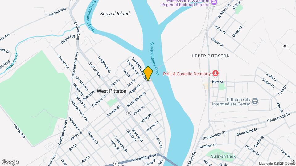 163-171 Susquehanna Ave Mapa y Detalles de la Ubicación
