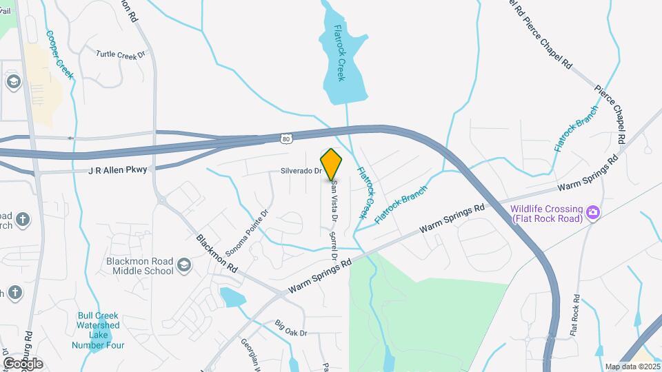 7353 San Vista Dr Map and Location Details