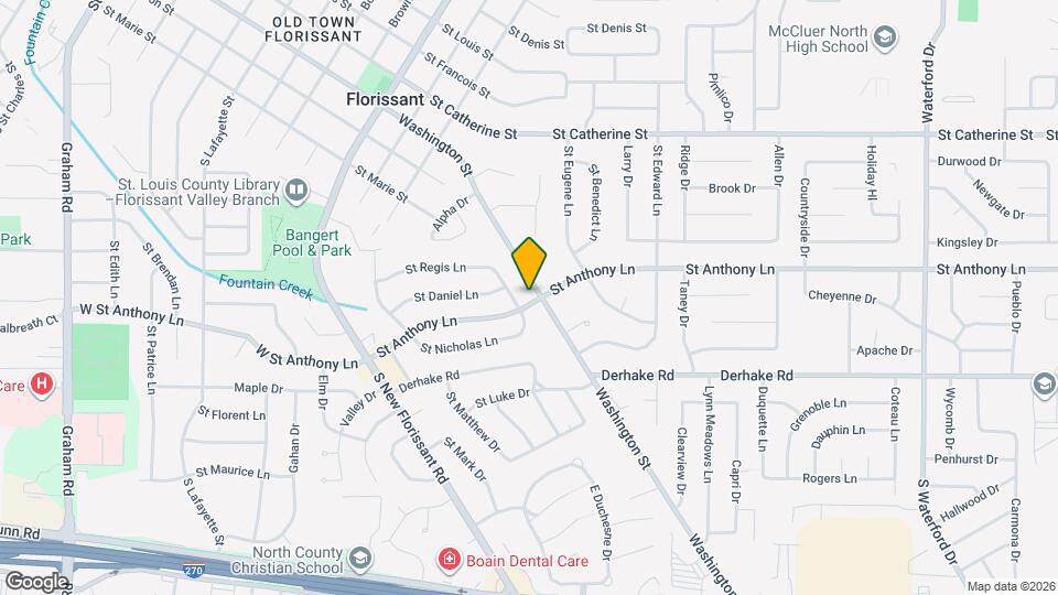 315 St Anthony Ln Map and Location Details