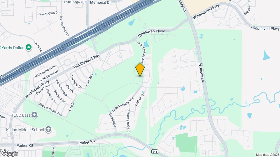 3524 Knightly Dr Map and Location Details