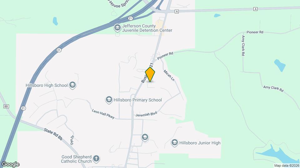 214 Timber Ridge Dr Mapa y Detalles de la Ubicación