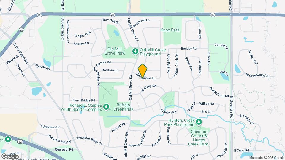 985 Heartwood Ln Map and Location Details