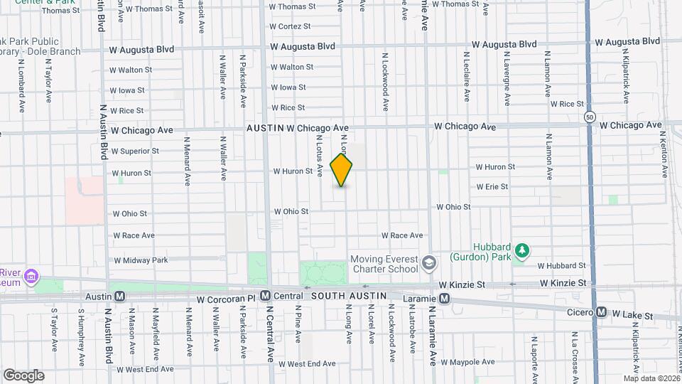 630 N Long Ave Mapa y Detalles de la Ubicación