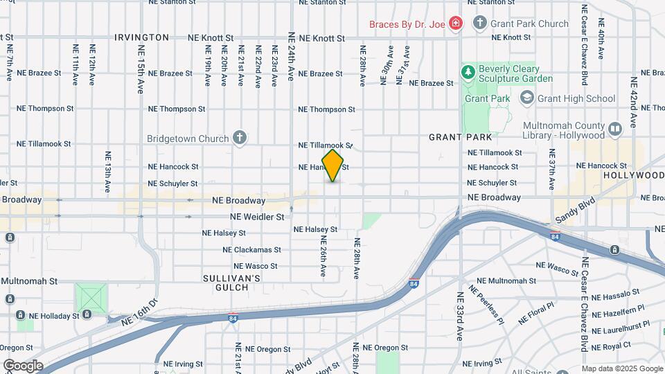 1715 NE 27th Ave Map and Location Details
