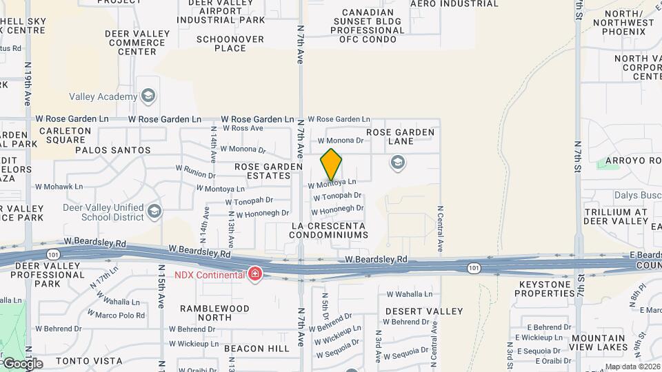 515 W Montoya Ln Mapa y Detalles de la Ubicación