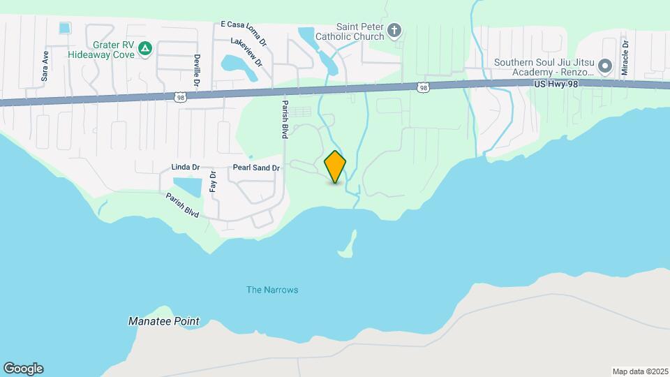 740 Saltair Ln Map and Location Details