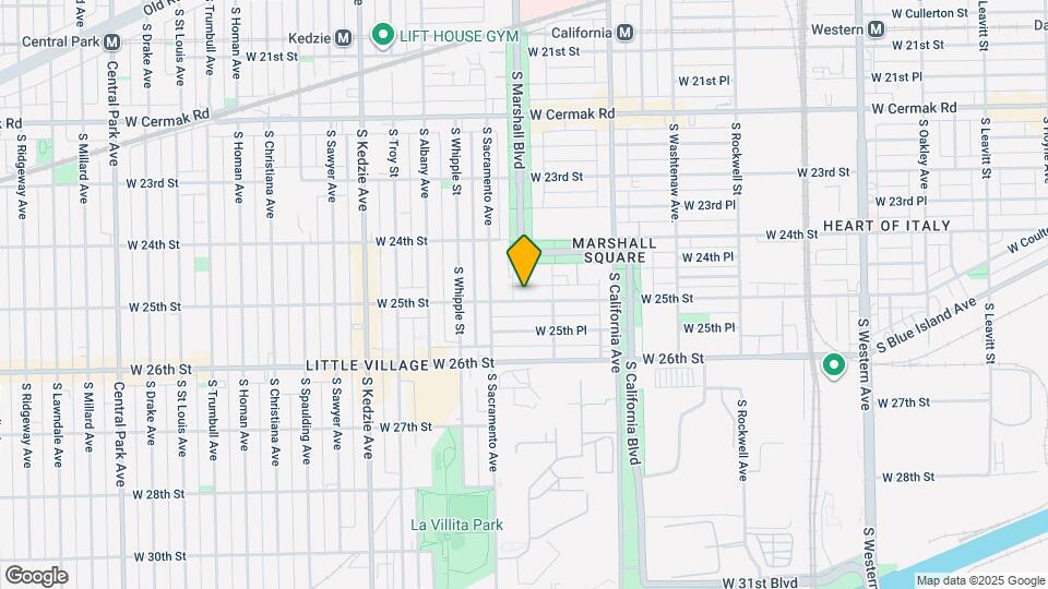 2926 W 25th St, Unit 2 Mapa y Detalles de la Ubicación