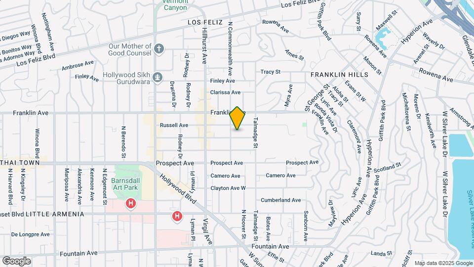 4347 Melbourne Ave Mapa y Detalles de la Ubicación