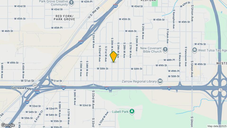 4831 S 30th W Ave Map and Location Details