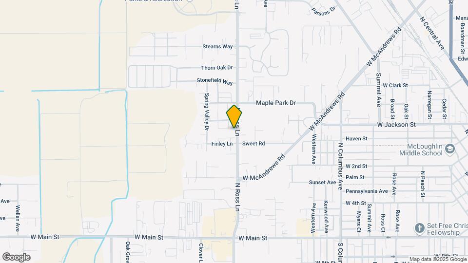 603 N Ross Ln Map and Location Details