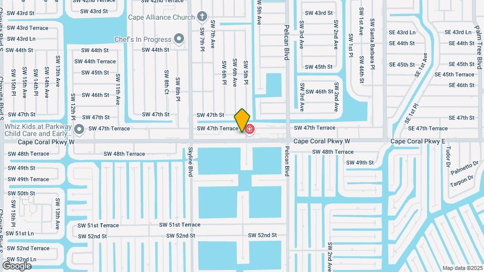 527 Cape Coral Pkwy W, Unit 6 Map and Location Details