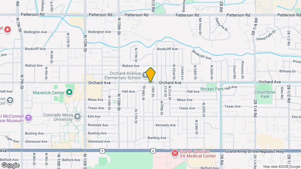 1859 Orchard Ave Map and Location Details