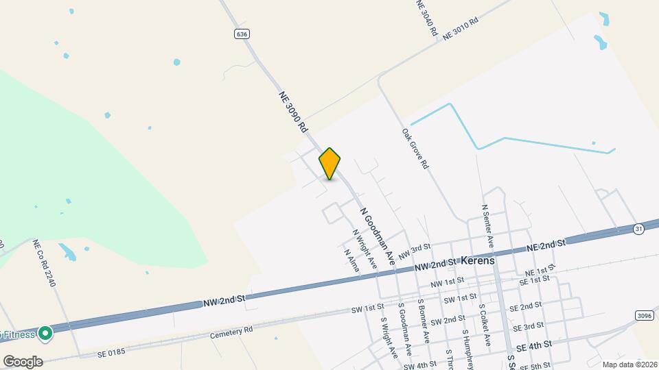 712 N Wright Ave Map and Location Details