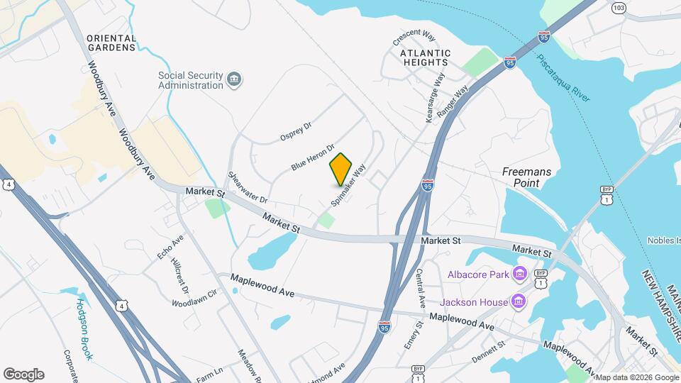 103 Spinnaker Way Mapa y Detalles de la Ubicación