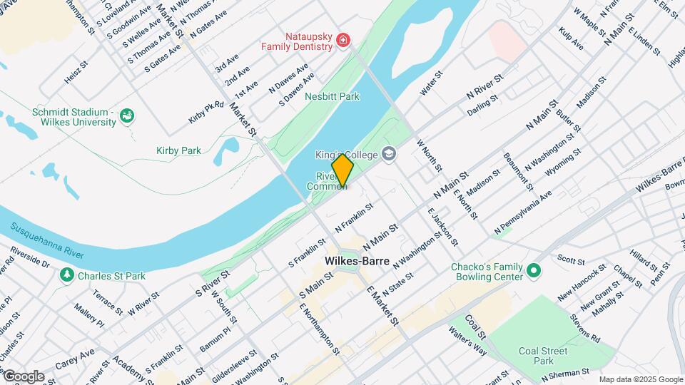 55 N River St Map and Location Details
