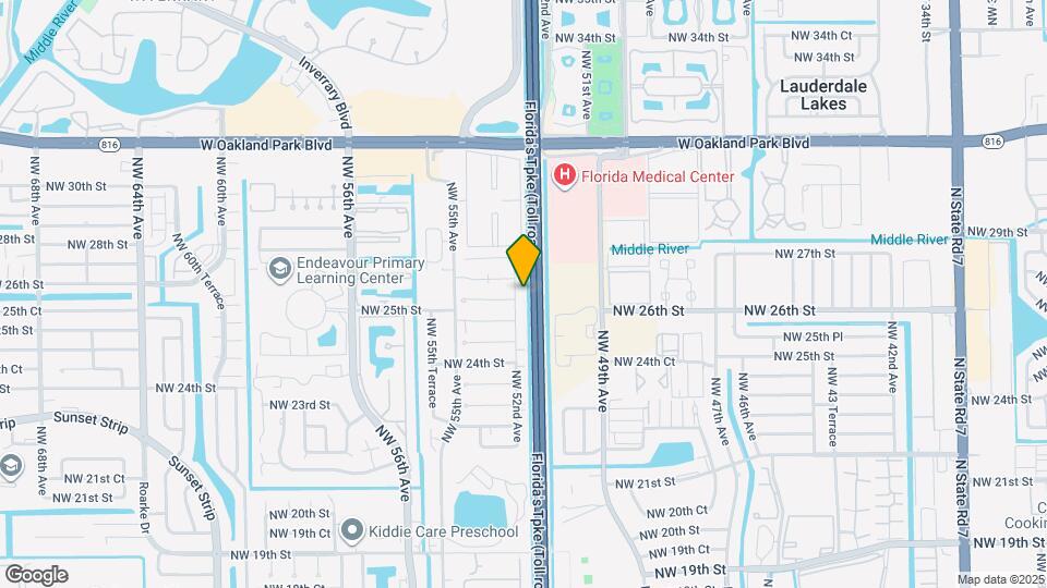 2554 NW 52nd Ave Map and Location Details