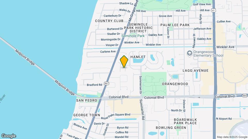 1448 Park Shore Cir Map and Location Details