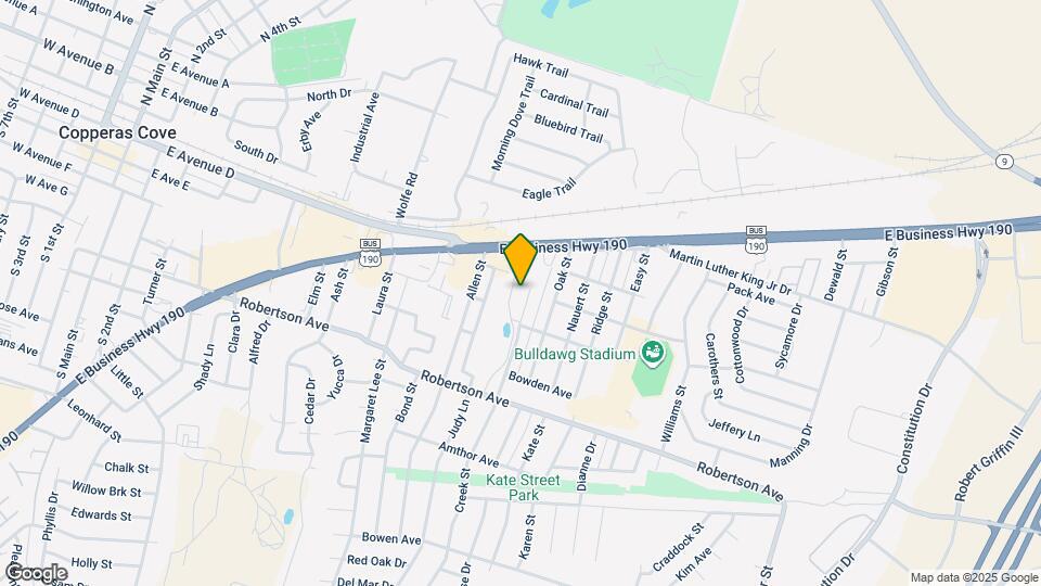 306 Creek St Map and Location Details