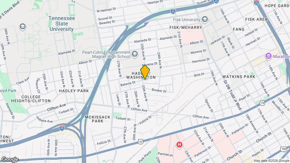 2430 Batavia St Map and Location Details