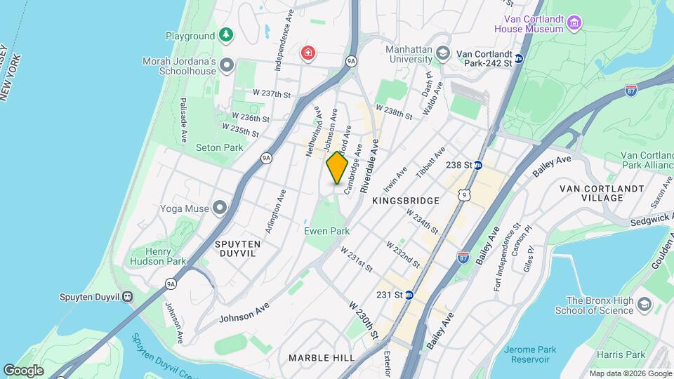OXFORD AVENUE, BRONX, Unit 2 Map and Location Details