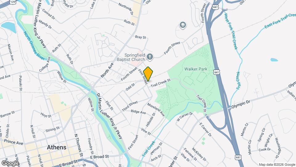 422 First Street Map and Location Details