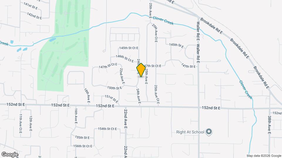 14903 24th Ave E Map and Location Details