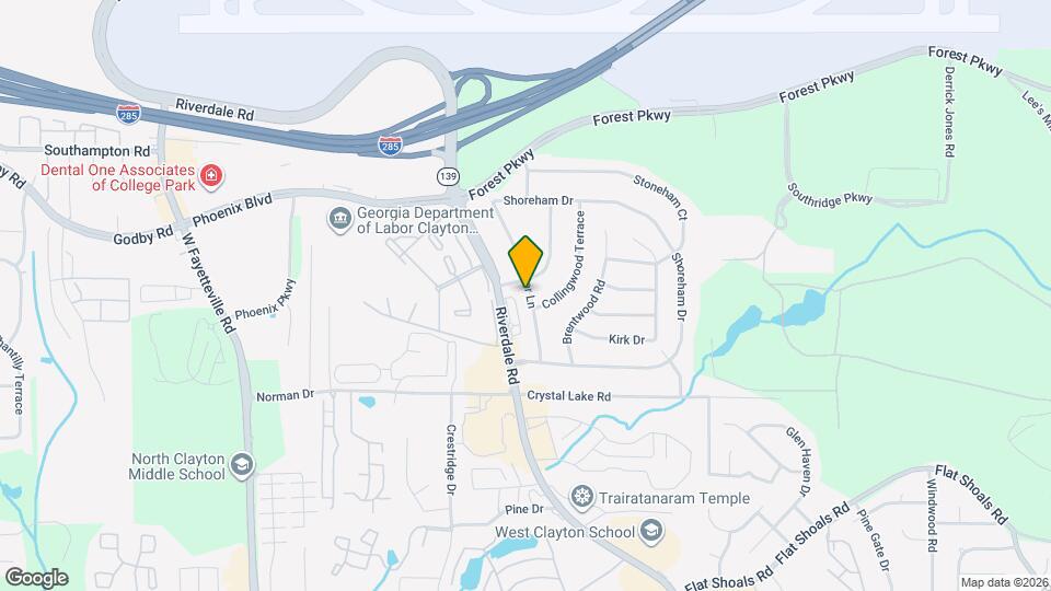 5261 Heather Ln Map and Location Details