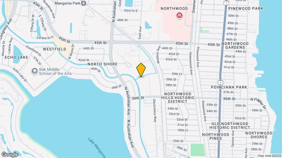 4011 36th Ct Map and Location Details