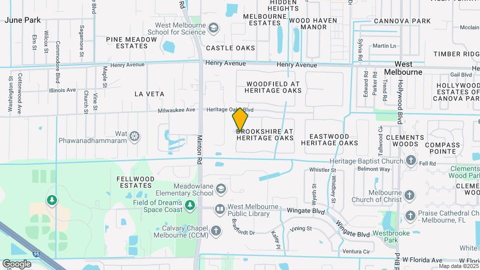 1781 Brookshire Cir Map and Location Details